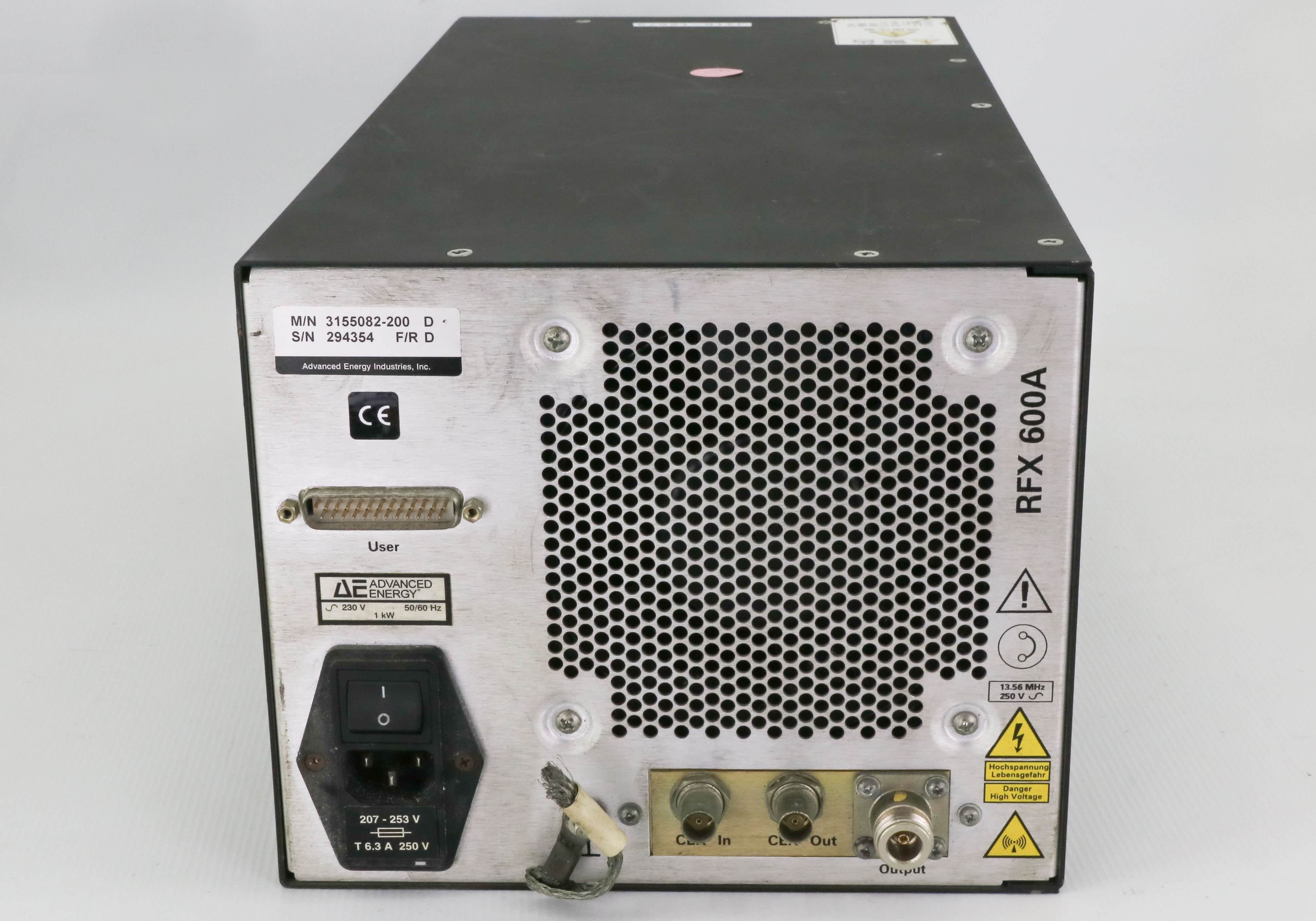 12679 ADVANCED ENERGY RF POWER SUPPLY, P/N: 3155082-200 RFX600A | eBay